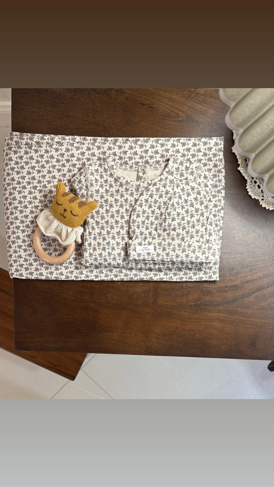 Green Willow printed baby collection