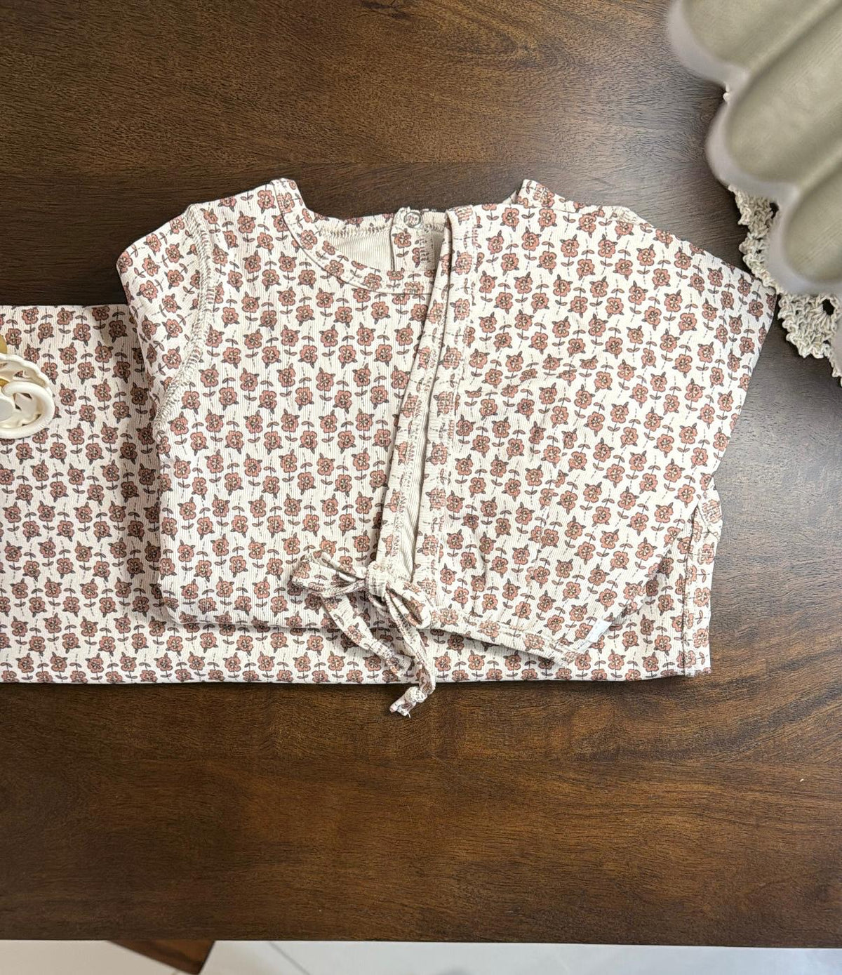 Rose Willow printed baby collection