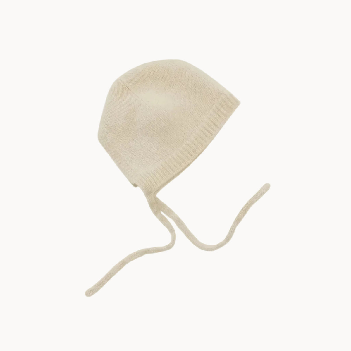 Freckle Label Ivory Cashmere Bonnet