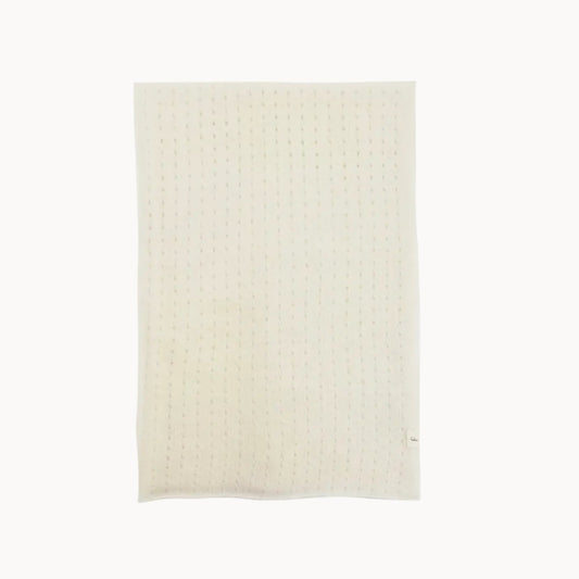 Freckle Label Ivory Cashmere Blanket