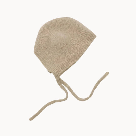 Freckle Label Almond Cashmere Bonnet