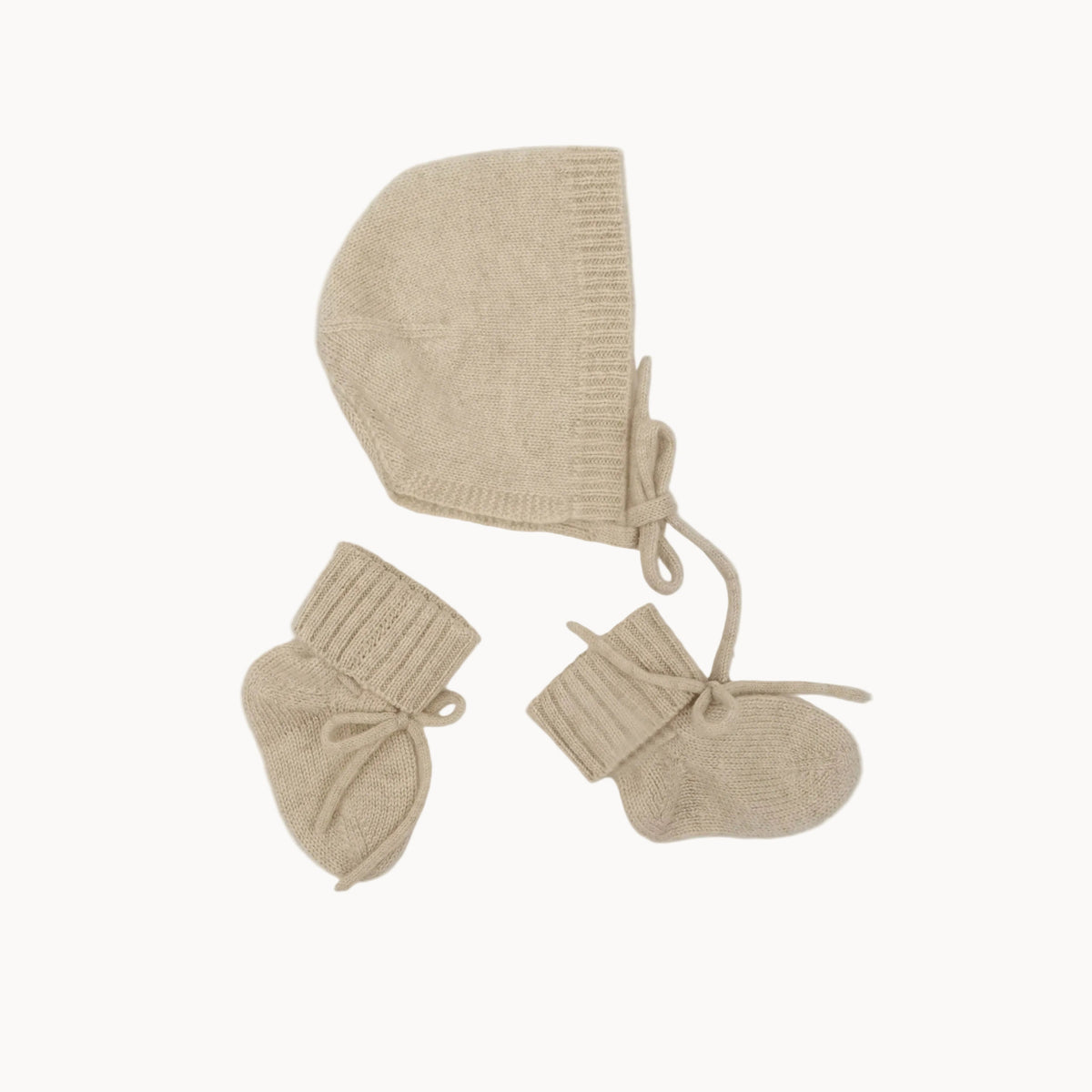 Freckle Label Almond Cashmere Bonnet
