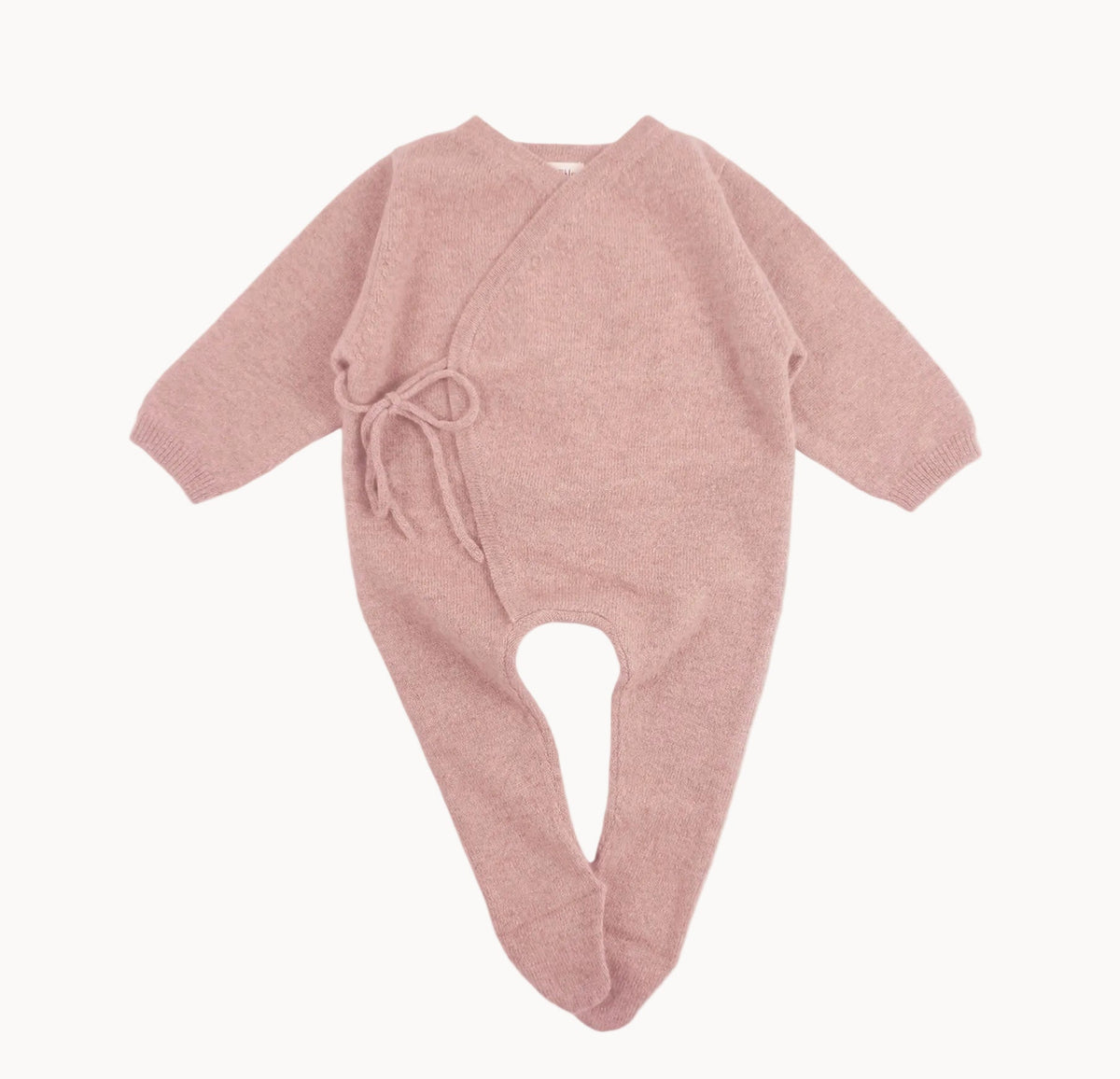 Freckle Label Dusty Rose Cashmere Babygrow