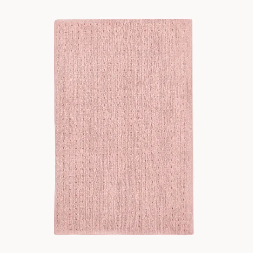 Freckle Label Dusty Rose Cashmere Blanket