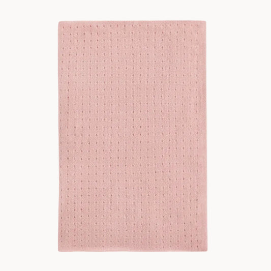 Freckle Label Dusty Rose Cashmere Blanket