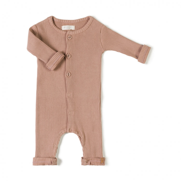 Nixnut Rib Onesie-lychee