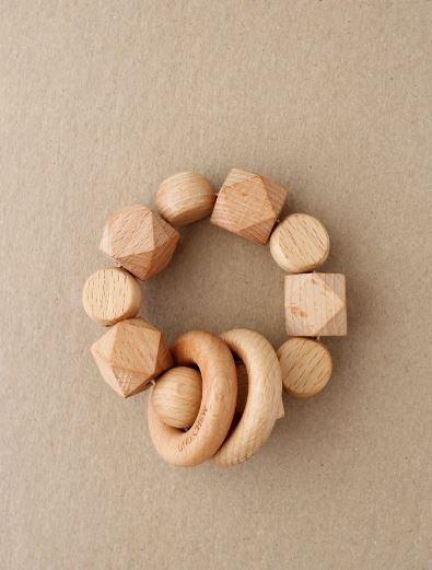 Rattle Teether-wooden