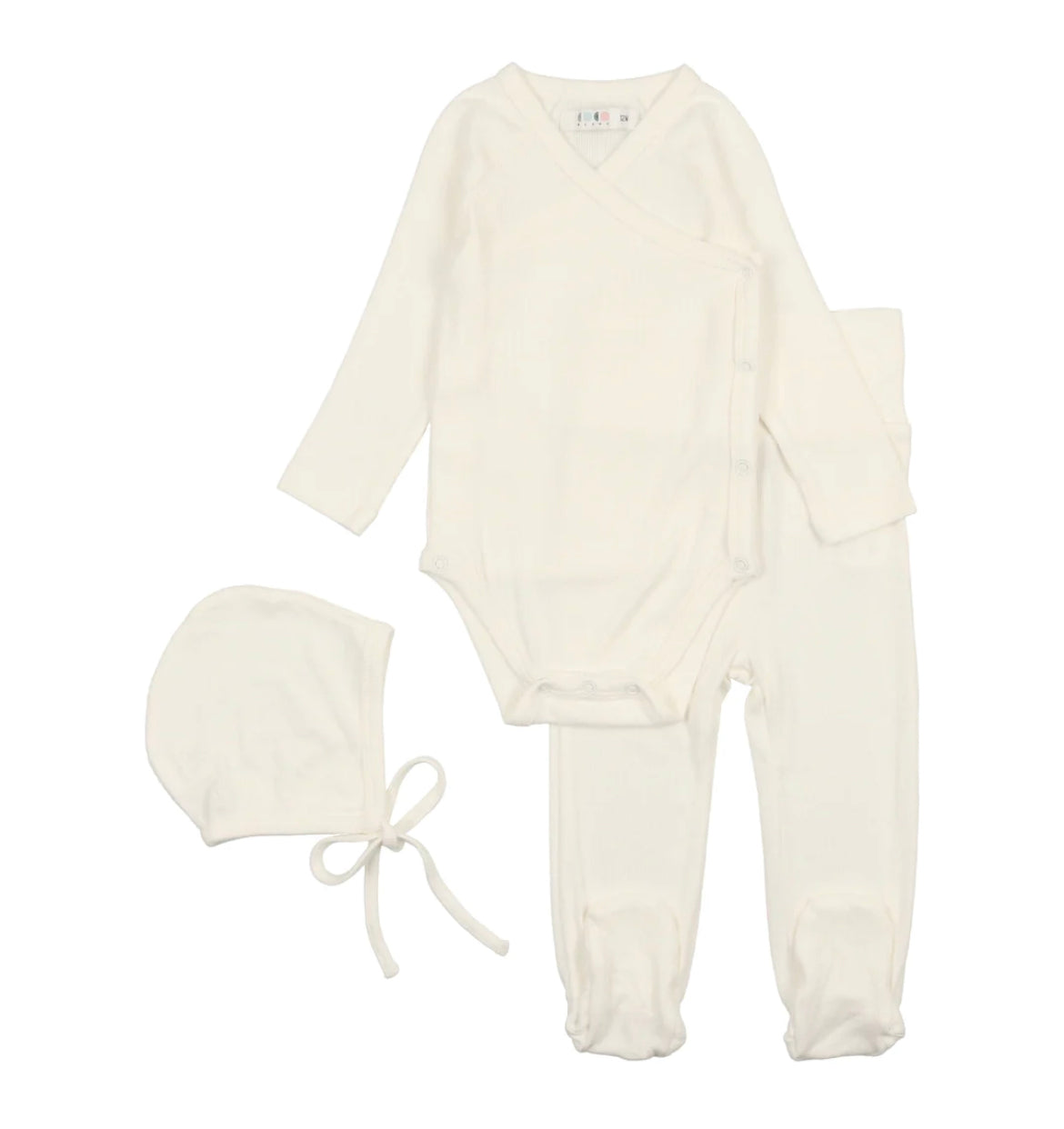 Coco Blanc Ribbed Baby Gift Set