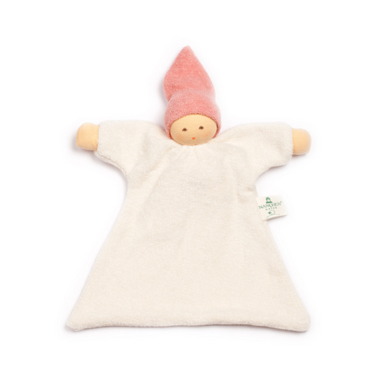 Nanchen Natur Organic Blanket Doll, Berry