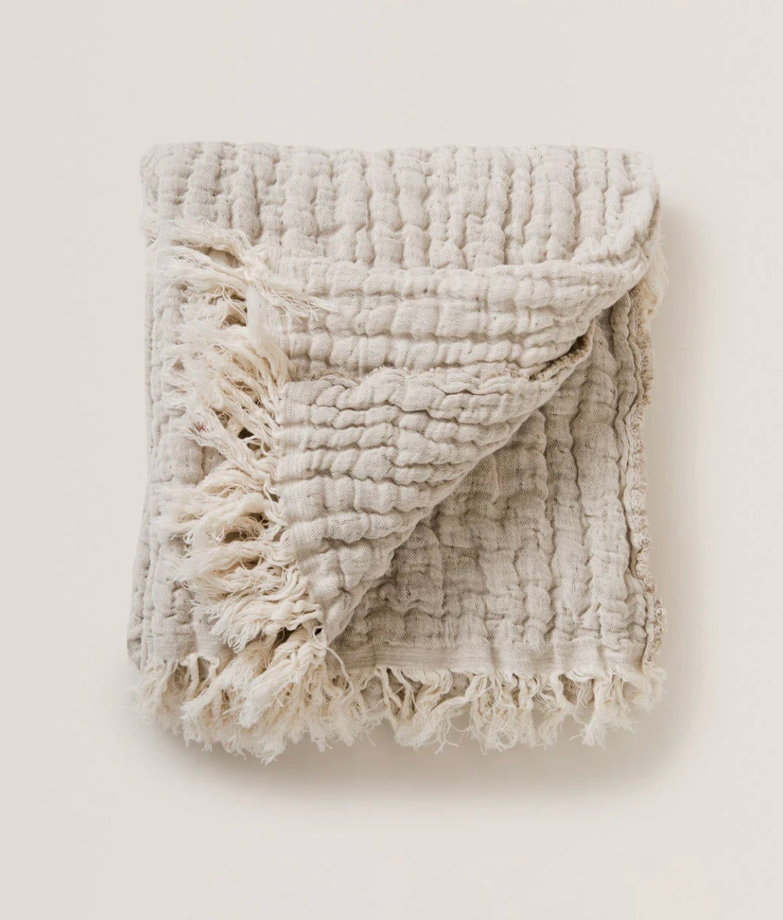 Garbo & Friends Mellow Blanket Small-Linen
